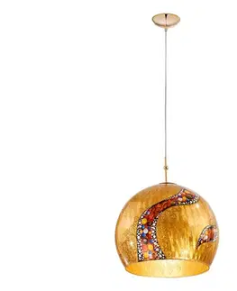 Svietidlá Kolarz 0392.31L.3.Ki.Au - Luster na lanku LUNA 1xE27/60W/230V 24K zlatý 0392.31L.3.Ki.Au