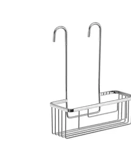 Svietidlá Gedy - Závesná polica do sprchy SMART 37,5x30 cm lesklý chróm 248913