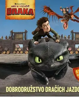 Dobrodružstvo, napätie, western Ako si vycvičit draky - Jazdci z Berku - Dobrodružstvá dračích jazdcov - neuvedený,Veronika Baluchová