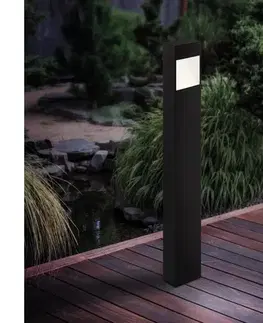 LED osvetlenie Eglo 98097 - LED Vonkajšia lampa MANFRIA LED/10W/230V IP44 výška 870 98097