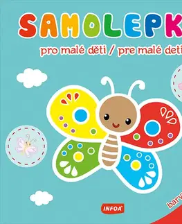 Nalepovačky, vystrihovačky, skladačky Samolepky pro malé děti / Samolepky pre malé deti - Barvy / Farby (CZ/SK vydanie)