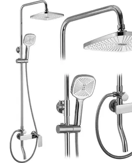 Kúpeľňové batérie REA REA - Sprchový set STORM CHROME REA-P4881