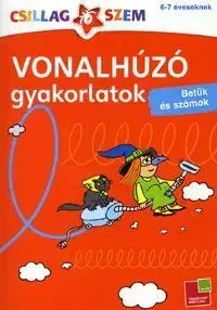 Pre deti a mládež - ostatné Vonalhúzó gyakorlatok: Betűk és számok - Birgit Fuchs