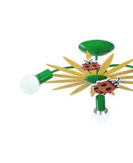 Svietidlá LUXERA  - detské stropné svietidlo QUETT 3xE27/40W/230V 