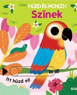 Leporelá, krabičky, puzzle knihy Színek - Húzd és mondd! 12. - Orsolya Fenyvesi
