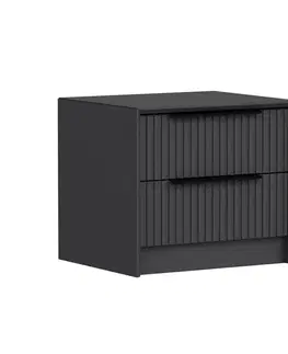 Konferenčné stolíky Nočný stolík Kale Luxe Anthracite