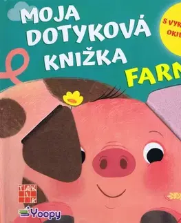 Leporelá, krabičky, puzzle knihy Moja dotyková knižka : Farma