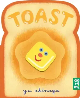 Leporelá, krabičky, puzzle knihy Toast - Yu Akinaga