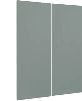 Kuchynské skrinky Čelo skrinky Luxeo F08-G80(100) green