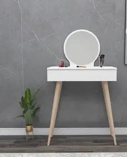 Konferenčné stolíky Kozmetický stolík Siena White