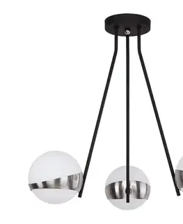 Svietidlá Jupiter 1714 - Luster na tyči ELFA 3xE14/40W/230V chróm 1714