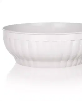 Dekorácie a bytové doplnky Miska šalátová 28cm biela