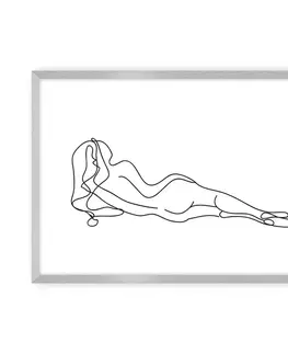 Obrazy Plagát Figure Line III