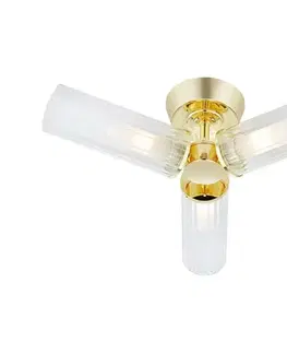 Svietidlá Markslöjd 109238 - Kúpeľňový prisadený luster RIMINI 3xG9/20W/230V IP44 mosadz 109238