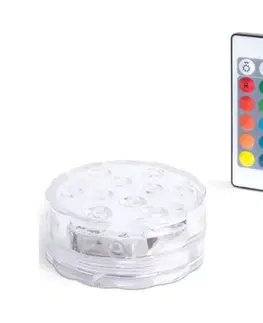 LED osvetlenie  LED Stmievateľné osvetlenie do bazéna LED/3xAAA IP68 + diaľkové ovládanie 55852B