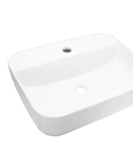 Umývadlá Mereo Umývadlo na dosku bez prepadu, Lota, 505x400x135 mm, keramické UC514014R