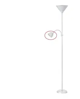 Lampy Rabalux 4061 - Náhradné tienidlo k stojacej lampe ACTION E14 malé biela 9871