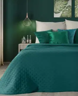 Prehozy na posteľ Prehoz CHON/LIBI/2/ 220x240 tyrkys 379598
