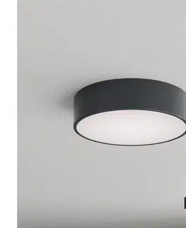 Svietidlá BRILAGI - Kúpeľňové stropné svietidlo CLARE 2xE27/24W/230V pr. 30 cm antracit IP54 8590828125679