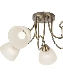 Svietidlá Rabalux 71482 - Prisadený luster PALOMINA 5xE27/60W/230V 71482
