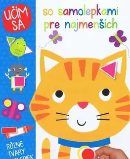 Nalepovačky, vystrihovačky, skladačky Učím sa so samolepkami pre najmenších