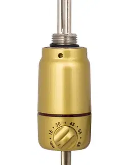 Radiátory do kúpeľne OLSEN SPA - Vykurovacia tyč s termostatom - Farba vykurovacie tyče - Mosadz, Výkon vykurovacie tyče - 900 W RADPST414