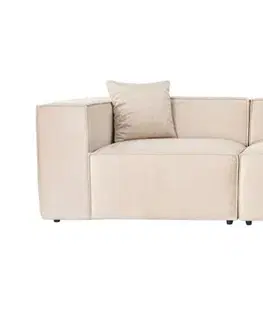 Pohovky a gauče Dvojmiestna pohovka Lora 2 Seater - Cream