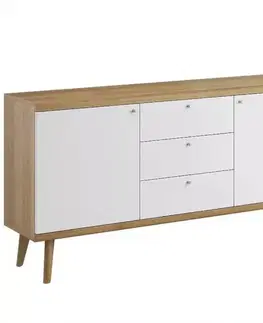 Komody do spálne Komoda Primo PKSZ160 dub riviera