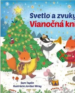 Zvukové knihy Svetlo a zvuky - Vianočná kniha - Sam Taplin,Jordan Wray