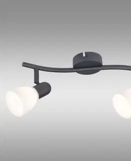 Moderné lampy do obývačky Luster SOMA 73092 Black LS2