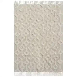 Moderné koberce Koberec Boho 90 krémová 130x170 Merkury Home