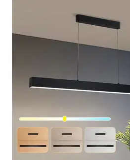 Svietidlá BRILAGI - LED Luster na lanku SLEEKLINE LED/40W/230V 3000/4500/6000K čierna BRI106
