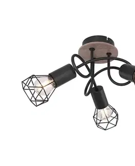 Svietidlá Globo 54802S-3DH - Prisadený luster XARA 3xE14/40W/230V 54802S-3DH