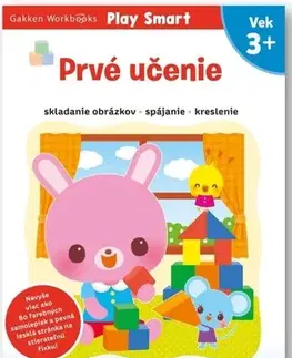 Nalepovačky, vystrihovačky, skladačky Prvé učenie 3+
