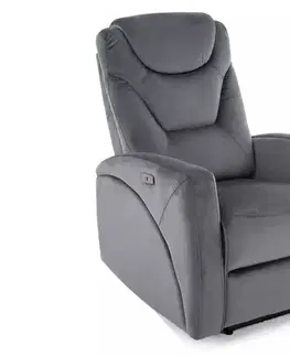 Kreslá Relaxačné kreslo Kronos Velvet