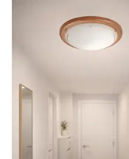 Svietidlá Brilagi - Stropné svietidlo ORBIS 2xE27/60W/230V priemer 38 cm borovica 63046
