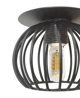 Svietidlá  Podhľadové bodové svietidlo SK 93 1xG9/40W/230V čierna 2268767