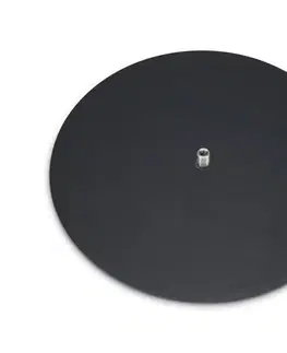 Predlžovacie káble Markslöjd 107996 - Montážna základňa GARDEN24, priemer 25 cm, čierna 107996