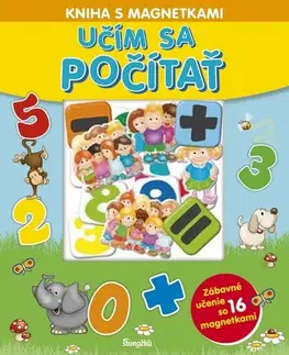 3D, magnetické, priestorové knihy Kniha s magnetkami: Učím sa počítať