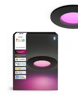 LED osvetlenie Philips -LED RGBW stmievateľné kúpeľňové podhľadové svietidlo Hue SLIM LED/8,3W/230V IP44 8721103109231