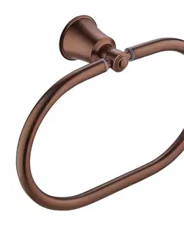 Držadlá k vani OMNIRES - ART LINE držiak uterákov meď retro /ORB/ AL53230ORB