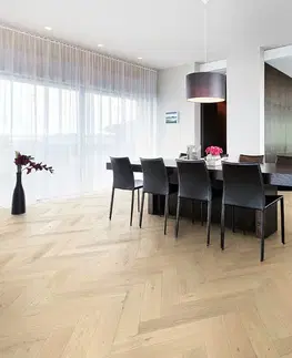 Herringbone KAHRS Herringbone Dub cd krémovo biely 111PCDEKFVKE600