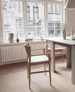 Jedálenské stoly LILY rozkladací jedálenský stôl, grey mouse/anthracite