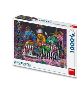 1000 dielikov Dino Puzzle Príšerky 1000 Dino