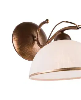 Svietidlá  Nástenné svietidlo COBRA 1xE27/60W/230V bronz/patina KM-1.52/BRĄZ