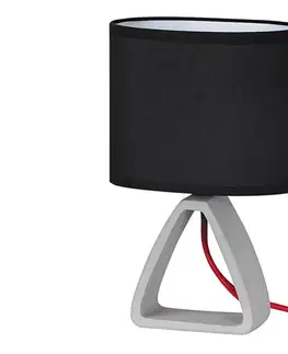Lampy Rabalux 4338 - Stolná lampa HENRY 1xE14/40W/230V čierna