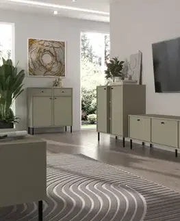 Komody ArtLemp Komoda YEDDO 2 2F | eukalyptus