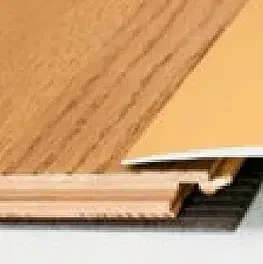 Přechodové lišty a profily Prechodový profil 100 mm, oblý (skrutkovací) | nivelácia 0 - 7 mm Šampaň E02
