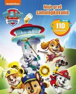 Nalepovačky, vystrihovačky, skladačky Moje prvé samolepkovanie - Labková patrola