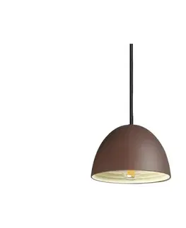 Svietidlá Ideal Lux - Luster na lanku FOLK 1xE27/60W/230V pr. 18 cm hnedá 174204